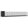 Pajarera con extensión acero plateado 1244x203x216 cm von , Füße und Vogelkäfige - Ref: Foro24-3214262, Preis: 1,00 €, Rabatt: %