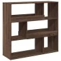Estantería/divisor de espacios marrón roble 100x33x94,5 cm de , Librerías y estanterías - Ref: Foro24-854442, Precio: 74,97 €...