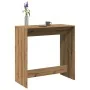 Mesa alta bar madera ingeniería roble artisian 102x50x103,5 cm by , Kitchen and dining tables - Ref: Foro24-854435, Price: 95...
