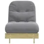 Futón sofá cama con colchón madera impregnada pino 70x206x11 cm by , Futones - Ref: Foro24-846755, Price: 175,58 €, Discount: %