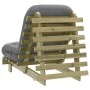 Futón sofá cama con colchón madera impregnada pino 70x206x11 cm by , Futones - Ref: Foro24-846755, Price: 175,58 €, Discount: %