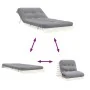 Futón sofá cama con colchón madera maciza blanco 90x206x11 cm by , Futones - Ref: Foro24-846762, Price: 228,79 €, Discount: %