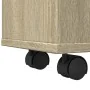 Armario de baño estrecho con ruedas madera roble Sonoma von , Schließfächer und Lagerschränke - Ref: Foro24-855270, Preis: 11...