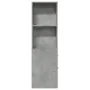 Armario de baño estrecho con ruedas madera gris hormigón von , Schließfächer und Lagerschränke - Ref: Foro24-855298, Preis: 8...