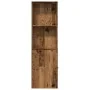 Armario de baño estrecho con ruedas madera envejecida de , Taquillas y armarios de almacenamiento - Ref: Foro24-855302, Preci...