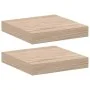 Estantes flotantes 2 uds madera de ingeniería 23x23,5x4 cm von , Regale und Regale - Ref: Foro24-4010680, Preis: 17,50 €, Rab...