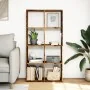 Librería divisor madera ingeniería envejecida 69,5x29x137,5 cm von , Bücherregale und Regale - Ref: Foro24-858028, Preis: 70,...