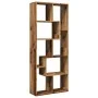 Librería divisora madera ingeniería envejecida 67x25x161,5 cm by , Bookcases and shelves - Ref: Foro24-858082, Price: 87,45 €...