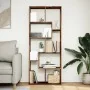 Librería divisora madera ingeniería envejecida 67x25x161,5 cm by , Bookcases and shelves - Ref: Foro24-858082, Price: 87,45 €...
