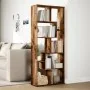 Librería divisora madera ingeniería envejecida 67x25x161,5 cm by , Bookcases and shelves - Ref: Foro24-858082, Price: 87,45 €...
