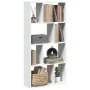 Estantería de madera de ingeniería blanca 60x20x120 cm de , Librerías y estanterías - Ref: Foro24-858147, Precio: 63,09 €, De...