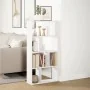 Estantería de madera de ingeniería blanca 60x20x120 cm de , Librerías y estanterías - Ref: Foro24-858147, Precio: 63,09 €, De...