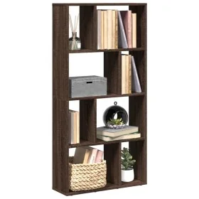 Estantería de madera de ingeniería marrón roble 60x20x120 cm von , Bücherregale und Regale - Ref: Foro24-858153, Preis: 72,64...