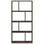 Estantería de madera de ingeniería marrón roble 60x20x120 cm by , Bookcases and shelves - Ref: Foro24-858153, Price: 72,32 €,...