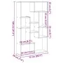 Estantería de madera de ingeniería roble Sonoma 72x20x120 cm von , Bücherregale und Regale - Ref: Foro24-858158, Preis: 70,13...