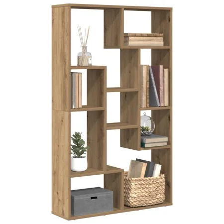 Estantería de madera de ingeniería roble artisian 72x20x120 cm de , Librerías y estanterías - Ref: Foro24-858164, Precio: 76,...