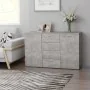 Aparador de madera contrachapada gris hormigón 120x35,5x75 cm von , Sideboards - Ref: Foro24-801332, Preis: 178,89 €, Rabatt: %