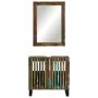 Conjunto de muebles de baño 2 piezas madera maciza de acacia von , Badezimmermöbel - Ref: Foro24-3217104, Preis: 178,57 €, Ra...