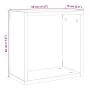 Estantes cubo de pared 4 uds madera roble artisan 30x15x30 cm by , Shelves and shelves - Ref: Foro24-856580, Price: 43,14 €, ...