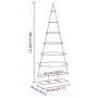 Árbol de Navidad para decoración metal negro 150 cm by , Christmas trees - Ref: Foro24-4018948, Price: 38,62 €, Discount: %
