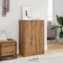 Mueble zapatero madera ingeniería roble artisan 60x35x92 cm by , Shoe racks and shoe organizers - Ref: Foro24-856699, Price: ...