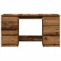 Escritorio madera de ingeniería envejecida 140x50x77 cm von , Schreibtische - Ref: Foro24-855960, Preis: 198,05 €, Rabatt: %