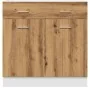 Armario inferior cajón “Lyon” madera roble artisan by , Kitchen cabinets - Ref: Foro24-856093, Price: 109,37 €, Discount: %