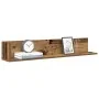 Estantes de pared 2 uds madera envejecida 100x16,5x16,5 cm by , Shelves and shelves - Ref: Foro24-860047, Price: 40,64 €, Dis...