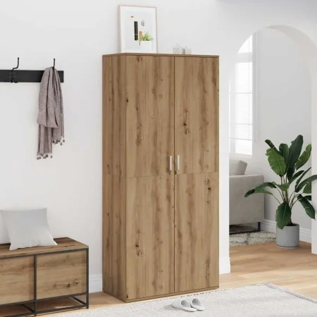 Mueble zapatero madera de ingeniería roble artisan 80x39x178 cm by , Shoe racks and shoe organizers - Ref: Foro24-856045, Pri...