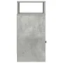 Mesilla de noche con cajón gris hormigón 25x31x66 cm de , Mesitas de noche - Ref: Foro24-858620, Precio: 57,62 €, Descuento: %