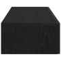 Estante de pared con cajones de madera contrachapada negro by , Shelves and shelves - Ref: Foro24-859969, Price: 58,77 €, Dis...