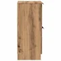 Aparador madera de ingeniería roble artisian 30x30x70 cm by , Sideboards - Ref: Foro24-856961, Price: 45,97 €, Discount: %