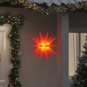 Lámpara de Navidad con LED plegable roja 57 cm by , Christmas lights - Ref: Foro24-356187, Price: 50,99 €, Discount: %