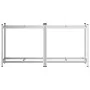Estantería de 2 capas para neumáticos 2 uds Plata 110x40x109 cm by , Industrial shelving - Ref: Foro24-4016967, Price: 59,53 ...