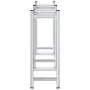 Estantería de 2 capas para neumáticos 2 uds Plata 110x40x109 cm by , Industrial shelving - Ref: Foro24-4016967, Price: 59,53 ...
