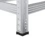 Estantería de 2 capas para neumáticos 2 uds Plata 110x40x109 cm by , Industrial shelving - Ref: Foro24-4016967, Price: 59,53 ...