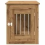 Jaula para perros madera ingeniería roble artesanal 55x75x65 cm von , Hundehütten - Ref: Foro24-857640, Preis: 87,91 €, Rabat...