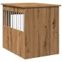 Jaula para perros madera ingeniería roble artesanal 55x75x65 cm von , Hundehütten - Ref: Foro24-857640, Preis: 87,91 €, Rabat...