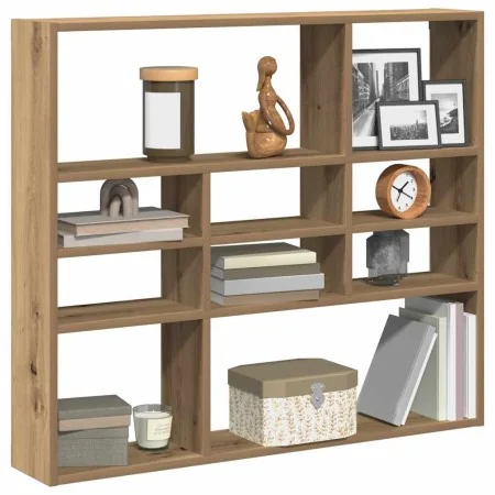 Estante de pared madera ingeniería roble artisian 90x16x78 cm von , Regale und Regale - Ref: Foro24-856070, Preis: 55,41 €, R...