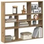 Estante de pared madera ingeniería roble artisian 90x16x78 cm von , Regale und Regale - Ref: Foro24-856070, Preis: 55,41 €, R...