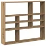 Estante de pared madera ingeniería roble artisian 90x16x78 cm von , Regale und Regale - Ref: Foro24-856070, Preis: 55,41 €, R...