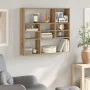 Estante de pared madera ingeniería roble artisian 90x16x78 cm von , Regale und Regale - Ref: Foro24-856070, Preis: 55,41 €, R...