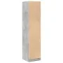 Armario botiquín madera ingeniería gris hormigón 40x41x144,5 cm by , Lockers and storage cabinets - Ref: Foro24-3309648, Pric...