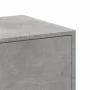 Armario botiquín madera ingeniería gris hormigón 40x41x144,5 cm by , Lockers and storage cabinets - Ref: Foro24-3309648, Pric...
