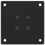 Patas para mesa de centro 4 uds acero negro 42-44 cm by , Table legs - Ref: Foro24-4012452, Price: 49,94 €, Discount: %