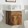 Juego de muebles de baño 2 piezas madera ingeniería envejecida de , Muebles de baño - Ref: Foro24-3328581, Precio: 124,73 €, ...