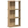 Librería 3niveles madera ingeniería roble artesanal 60x30x120cm von , Bücherregale und Regale - Ref: Foro24-860273, Preis: 62...