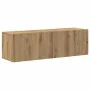 Mueble para TV de pared madera contrachapada artesanal 7 piezas by , TV Furniture - Ref: Foro24-3329016, Price: 275,05 €, Dis...