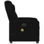 Sillón reclinable de masaje eléctrico tela negro de , Sillones - Ref: Foro24-3303126, Precio: 255,46 €, Descuento: %