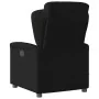 Sillón reclinable de masaje eléctrico tela negro de , Sillones - Ref: Foro24-3303126, Precio: 255,46 €, Descuento: %